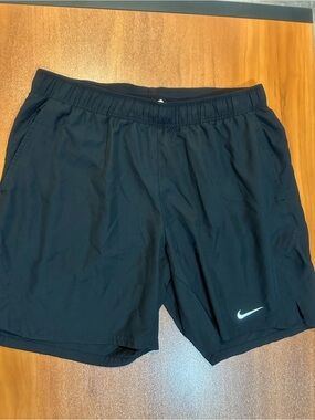Nike Women’s Dri-FIT Black Athletic Running Shorts Size L